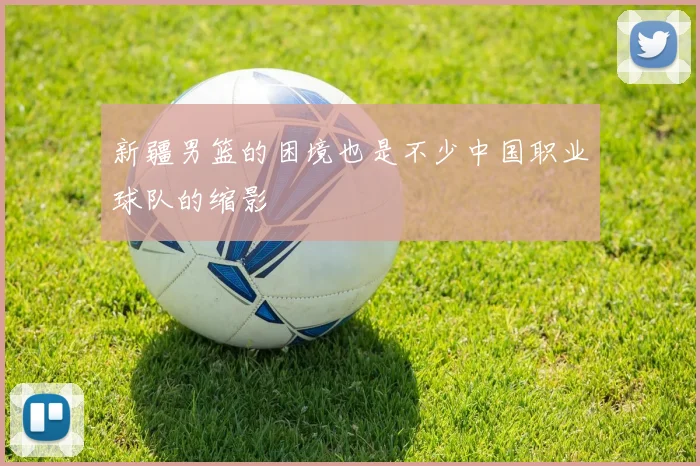 新疆男篮的困境也是不少中国职业球队的缩影